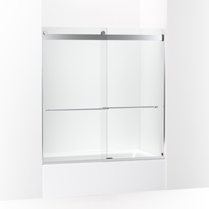 K702420-L-SHP Levity Plus Shower Door - Sliding Shower Door - Bright Polished Silver K702420-L-SHP Levity Plus Shower Door - Sliding Shower Door - Bright Polished Silver