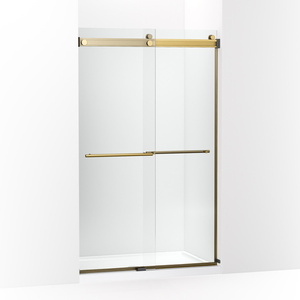 K702422-L-2MB Levity Plus Shower Door - Sliding Shower Door - Vibrant Brushed Moderne Brass K702422-L-2MB Levity Plus Shower Door - Sliding Shower Door - Vibrant Brushed Moderne Brass
