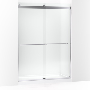 K702430-L-SHP Levity Plus Shower Door - Sliding Shower Door - Bright Polished Silver K702430-L-SHP Levity Plus Shower Door - Sliding Shower Door - Bright Polished Silver