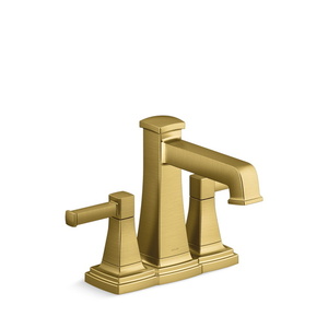 K27398-4N-2MB Riff 4'' Centerset Bathroom Faucet - Vibrant Brushed Moderne Brass