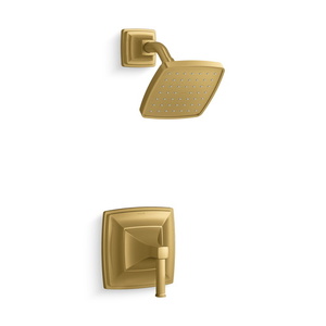 KTS27404-4-2MB Riff Shower Faucet Trim Trim Kit - Vibrant Brushed Moderne Brass