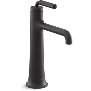 K26437-4-BL Tone Single Hole Bathroom Faucet - Matte Black