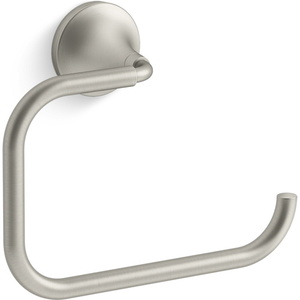 K27428-BN Tone Towel Ring Bathroom Accessory - Vibrant Brushed Nickel K27428-BN Tone Towel Ring Bathroom Accessory - Vibrant Brushed Nickel
