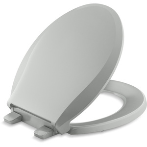 K4639-RL-95 Cachet Toilet Seat Bathroom Accessory - Ice Grey K4639-RL-95 Cachet Toilet Seat Bathroom Accessory - Ice Grey