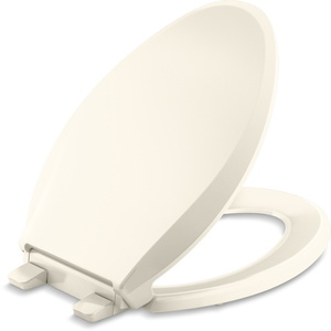 K4636-RL-47 Cachet Toilet Seat Bathroom Accessory - Almond K4636-RL-47 Cachet Toilet Seat Bathroom Accessory - Almond