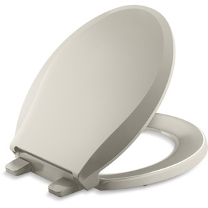 K4639-RL-G9 Cachet Toilet Seat Bathroom Accessory - Sandbar K4639-RL-G9 Cachet Toilet Seat Bathroom Accessory - Sandbar