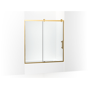 K702253-10L-2MB Rely Tub & Shower - Sliding Shower Door - Vibrant Brushed Moderne Brass K702253-10L-2MB Rely Tub & Shower - Sliding Shower Door - Vibrant Brushed Moderne Brass