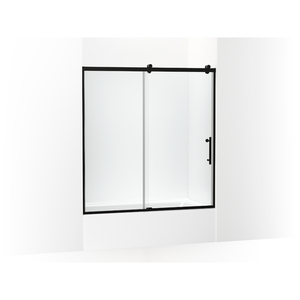 K702253-10L-BL Rely Tub & Shower - Sliding Shower Door - Matte Black