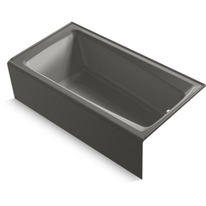 K26068-58 Irvine 60'' x 32'' Soaking Tub - Thunder Grey K26068-58 Irvine 60'' x 32'' Soaking Tub - Thunder Grey