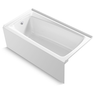 K26071-LA-0 Irvine 60'' x 32'' Soaking Tub - White