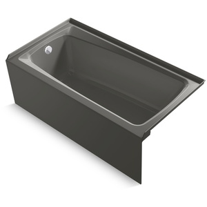 K26071-LA-58 Irvine 60'' x 32'' Soaking Tub - Thunder Grey K26071-LA-58 Irvine 60'' x 32'' Soaking Tub - Thunder Grey
