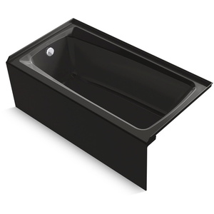 K26071-LA-7 Irvine 60'' x 32'' Soaking Tub - Black Black