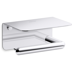 K29221-CP Kumin Paper Holder Bathroom Accessory - Polished Chrome K29221-CP Kumin Paper Holder Bathroom Accessory - Polished Chrome