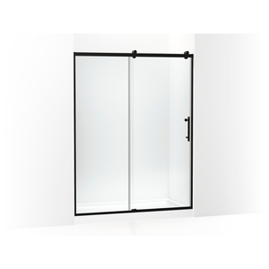 K702256-10L-BL Rely Shower Door - Sliding Shower Door - Matte Black
