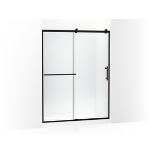 K709081-10L-BL Rely Shower Door - Sliding Shower Door - Matte Black