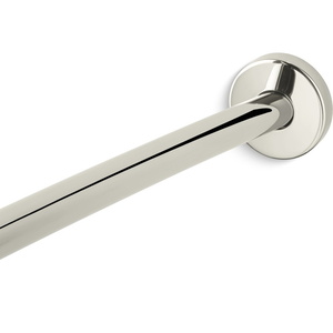 K9351-SN Expanse Shower Rod Shower Curtain Rod - Vibrant Polished Nickel