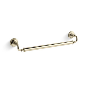 K25156-AF Artifacts Grab Bar Bathroom Accessory - Vibrant French Gold