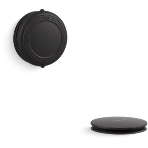 KT37393-BL PureFlo Tub / Shower Drain Cover Drain - Matte Black