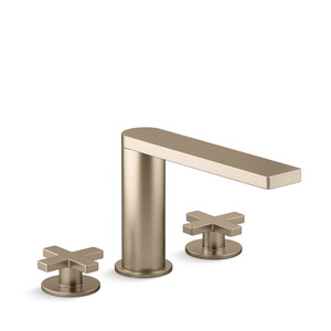 K73081-3-BV Composed Deck Mount Tub Faucet - Vibrant Brushed Bronze