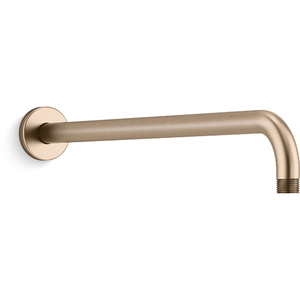 K26307-BV Statement Shower Arm Shower Accessory - Vibrant Brushed Bronze