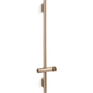 K26312-BV Statement Slide Bar Shower Accessory - Vibrant Brushed Bronze