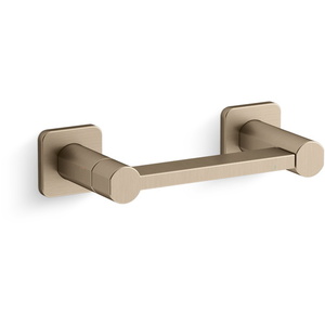 K23528-BV Parallel Paper Holder Bathroom Accessory - Vibrant Brushed Bronze K23528-BV Parallel Paper Holder Bathroom Accessory - Vibrant Brushed Bronze