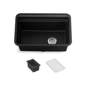 K27787-CM1 Cairn Laundry Sink Laundry / Utility - Matte Black