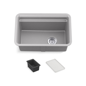 K27787-CM4 Cairn Laundry Sink Laundry / Utility - Matte Grey K27787-CM4 Cairn Laundry Sink Laundry / Utility - Matte Grey