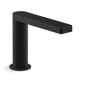 K103C36-SANA-BL Composed Self Closing / Metering Bathroom Faucet - Matte Black