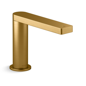 K103C36-SANA-2MB Composed Self Closing / Metering Bathroom Faucet - Vibrant Brushed Moderne Brass