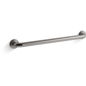 K10542-TT Traditional Grab Bar Bathroom Accessory - Vibrant Titanium K10542-TT Traditional Grab Bar Bathroom Accessory - Vibrant Titanium