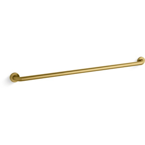 K14565-2MB Contemporary Grab Bar Bathroom Accessory - Vibrant Brushed Moderne Brass K14565-2MB Contemporary Grab Bar Bathroom Accessory - Vibrant Brushed Moderne Brass