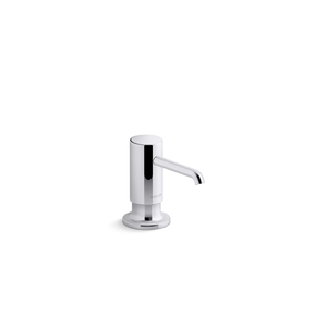 K35761-CP Purist Soap Dispenser Bathroom Accessory - Polished Chrome