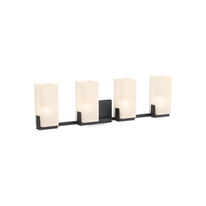 K28973-SC04-BLL Honesty 4 or More Bulb Bathroom Lighting - Matte Black