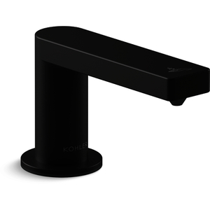 K25195-BL Composed Soap Dispenser Bathroom Accessory - Matte Black