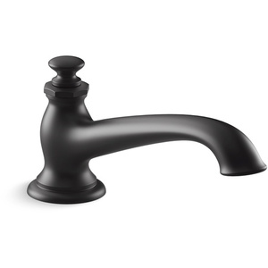 K72777-BL Artifacts Deck Mount Tub Faucet - Matte Black