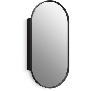 K35573-BLL Verdera Swing Door Medicine Cabinet - Matte Black K35573-BLL Verdera Swing Door Medicine Cabinet - Matte Black