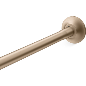 K9350-BV Expanse Shower Rod Shower Curtain Rod - Vibrant Brushed Bronze K9350-BV Expanse Shower Rod Shower Curtain Rod - Vibrant Brushed Bronze