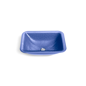 K28823-G6-B11 Yepsen Undermount Style Bathroom Sink - Opaque Sapphire K28823-G6-B11 Yepsen Undermount Style Bathroom Sink - Opaque Sapphire