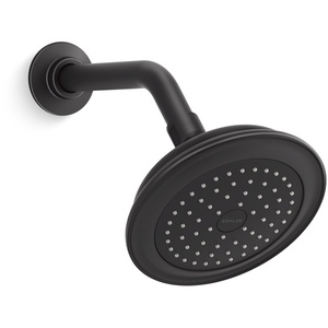 K72773-BL Artifacts Shower Head Shower Accessory - Matte Black