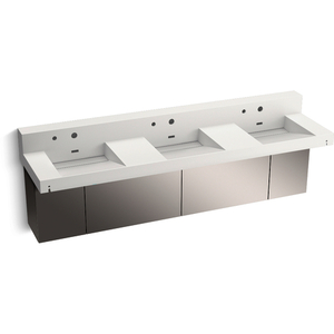 K81026-BSS-KEW Constellation Bathroom Sinks Commercial Sink - Iconic White K81026-BSS-KEW Constellation Bathroom Sinks Commercial Sink - Iconic White