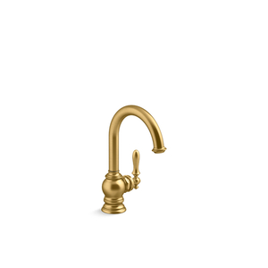 K24074-2MB Artifacts Beverage Faucet Kitchen Faucet - Vibrant Brushed Moderne Brass