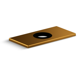 K13478-B-2MB Insight Deck Plate Part - Vibrant Brushed Moderne Brass K13478-B-2MB Insight Deck Plate Part - Vibrant Brushed Moderne Brass