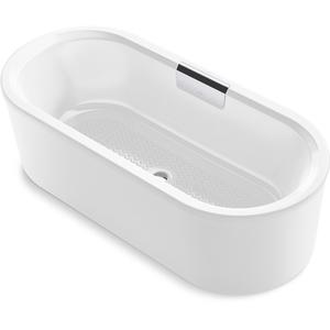 K29325-0-0 Volute Unique Size Soaking Tub - White K29325-0-0 Volute Unique Size Soaking Tub - White