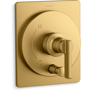 KT35919-4-2MB Castia by Studio McGee Transfer Valve Trim Trim Kit - Vibrant Brushed Moderne Brass