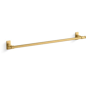 K35926-2MB Castia by Studio McGee Towel Bar Bathroom Accessory - Vibrant Brushed Moderne Brass K35926-2MB Castia by Studio McGee Towel Bar Bathroom Accessory - Vibrant Brushed Moderne Brass