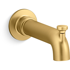 K35923-2MB Castia by Studio McGee Tub Spout Shower Accessory - Vibrant Brushed Moderne Brass