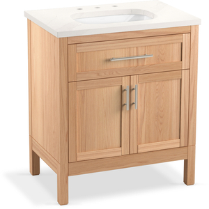 K39604-ASB-WEK Hadron 25" to 30" Bathroom Vanity - Weathered Oak K39604-ASB-WEK Hadron 25" to 30" Bathroom Vanity - Weathered Oak