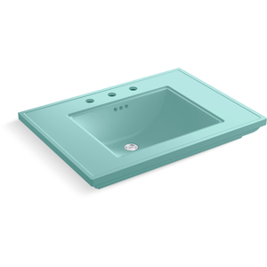 K2269-8-H15 Memoirs Stately Console Bathroom Sink - 150th Spring Green