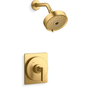 KTS35916-4Y-2MB Castia by Studio McGee Shower Faucet Trim Trim Kit - Vibrant Brushed Moderne Brass